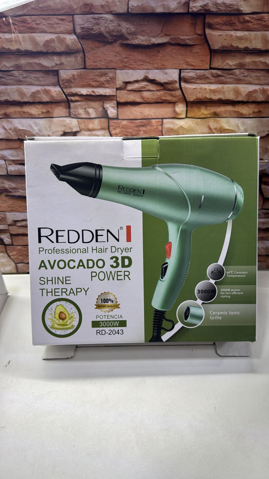 SECADORA REDDEN AVOCADO 3D RD-2043 3000W